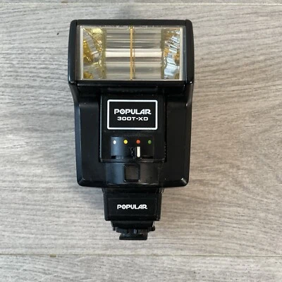 Popular Tilt Bounce TTL Auto Thyristor Manual Flash GN30m for many Pentax - Image 1 of 4