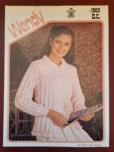 Wendy - DK - Lady's Bedjacket - Original Knitting Pattern K118 - Picture 1 of 2