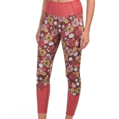 Nanette Lepore Women's Play Stash Floral Waist Pocket Leggings, Size Large - Image 1 of 4