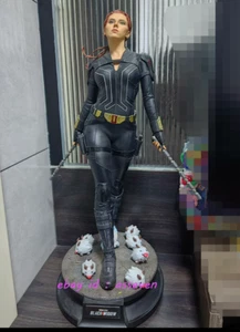QUEEN STUDIOS 1/4  Black Widow Limited Female Statue Figure Model In Stock - Picture 1 of 7