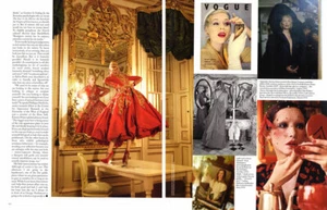 2015 Cecil Beaton Karen Elson Jessica Stam 8-seitiges MAGAZIN EDITORIAL - Bild 1 von 4
