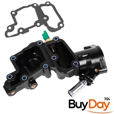 Thermostat Housing for Citroen C2 C3 Peugeot 206 207 307 1007 1.1 1.4 1336P9 - Image 1 of 4