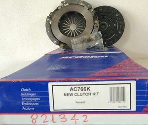 KIT FRIZIONE PER RENAULT CLIO LAGUNA MEGANE KANGOO LOGAN Marca ACDelco AC766K - Picture 1 of 1