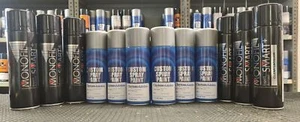 X6 AEROSOLS SPRAY PAINT PRIMER LACQUER FOR LAND ROVER ASCOT GREEN/DEEP BRONZE  - Picture 1 of 8