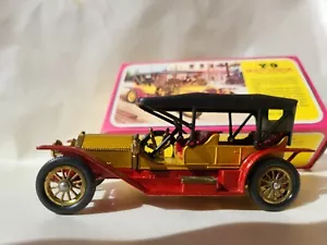 Diecast Matchbox 2960's Models of Yesteryear Y-9 1909 SIMPLEX mint in box top c. - Foto 1 di 5