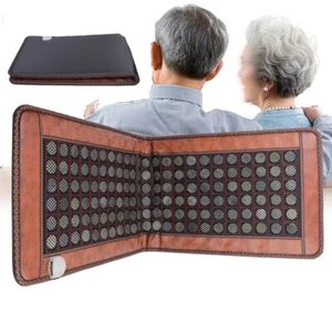 Electric Heating Pad Natural Jade Stone Far-infrared Therapy Mat - Picture 1 of 16