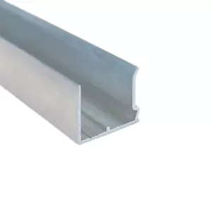 Alu-Abschlußprofile für Stegplatten 16 mm U-Profile mit Tropfrand 1200 mm Dach - Bild 1 von 6