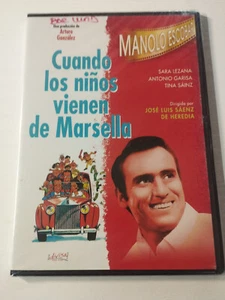 Cuando Los Niños Vienen de Marsella Manolo Escobar DVD Español Region All Nueva - Imagen 1 de 3