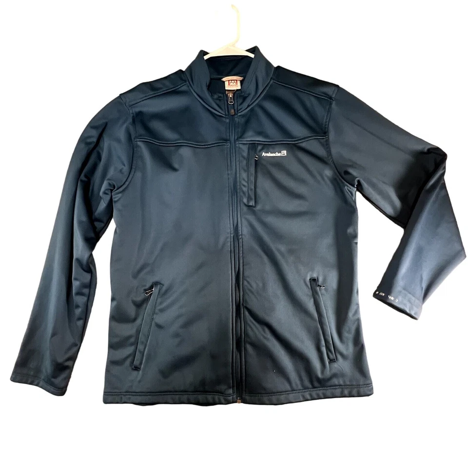 Chaqueta de manga larga Avalanche Outdoor cremallera completa caparazón suave, color: verde, talla: L  Foto 1 de 4