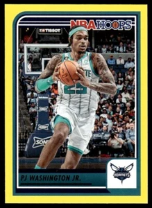 2023-24 NBA Hoops Yellow #28 P.J. Washington Jr. Charlotte Hornets - Picture 1 of 2