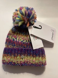 Spyder Kinder Einheitsgröße Fleece gefütterte Mädchen Twisty Mütze UVP $ 35,00 - Bild 1 von 4