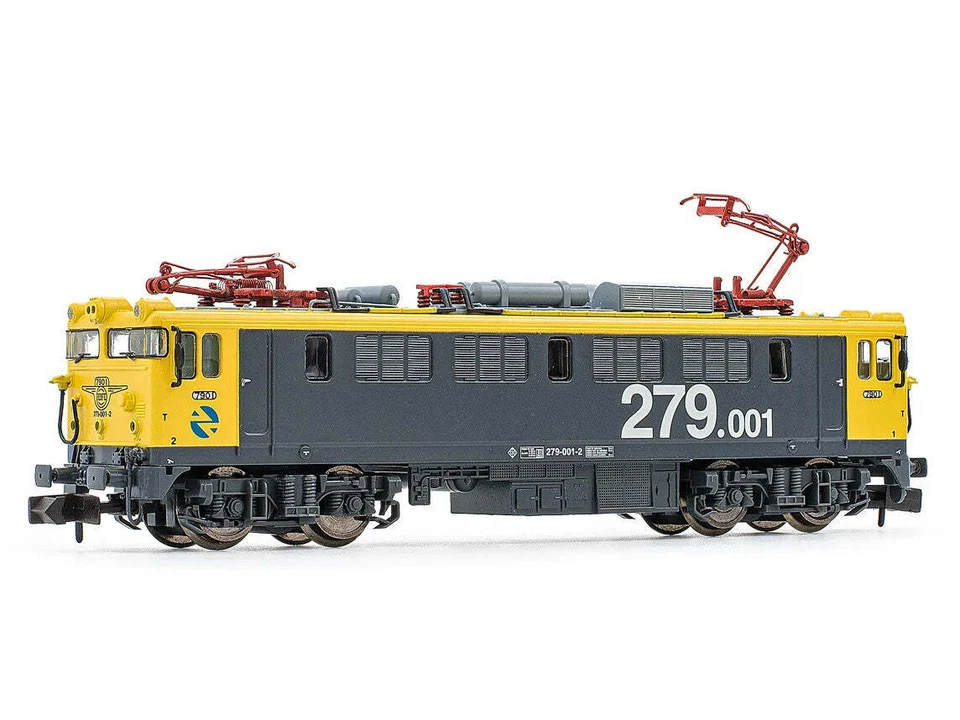Arnold HN2561 N Gauge RENFE 279 Grey/Yellow Electric Locomotive V - Image 1 of 2