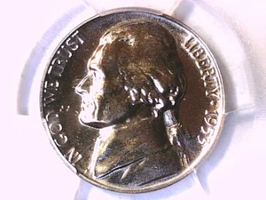 1953 Proof Jefferson Nickel PCGS PR 66 43365553 - Picture 1 of 3