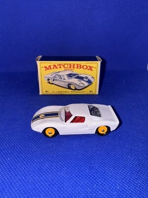 Matchbox Lesney Ford GT #41 Original E2 Box #6 - Image 1 of 4