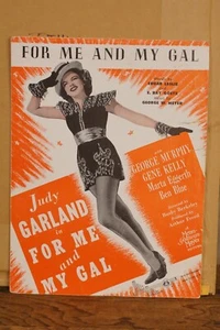 Vintage Words & Music Soundtrack 78 rpm Record Booklet Judy Garland + Sheetmusic - Picture 1 of 9