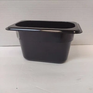 Cambro 94CW110 Camwear Black 1/9 Size x 4" D Food Pan - Picture 1 of 7