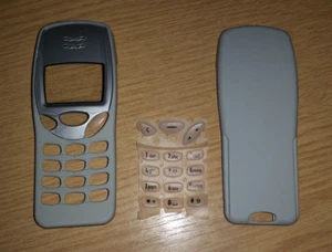 Nowy do Nokia 3210 Przód i tył Powięź Obudowa Pokrowiec Klawiatura Jasnoszary / Kremowy - Zdjęcie 1 z 1