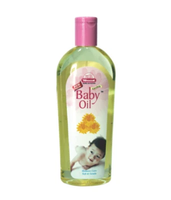 Wheezal Calendula Baby Oil 100 ML, Calendula Baby Skin Oil moisturizes Foto 1 de 3