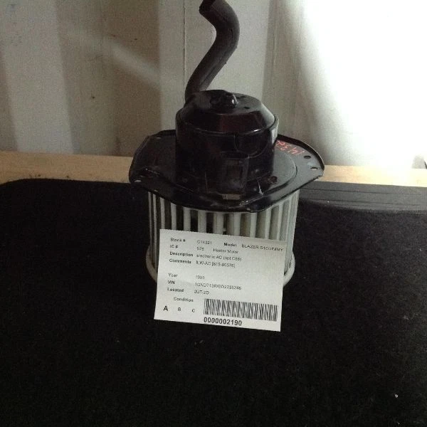 Blower Motor Electronic AC Opt C68 Fits 98-02 BLAZER S10/JIMMY S15 2699 Foto 1 de 1