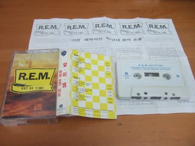 REM R.E.M. OUT OF TIME 1991 KOREA CASSETTES TAPE WARNER WC-193 - Image 1 of 2