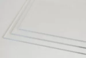 A1 A2 A3 A4 A5 A6 A7 Acrylic Plastic Blank Sheet Board LASER Clear Black White - Picture 1 of 1