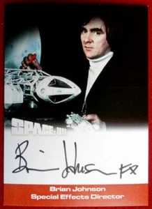 SPACE 1999 - BRIAN JOHNSON - Personally Signed Autograph Card BJ1 - SFX - Picture 1 of 2