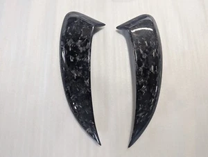 Fits for 13-16 Porsche 981 Cayman Boxster Side Air Scoop Vents Forged Carbon - Foto 1 di 9