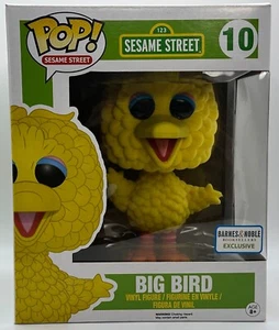 Funko Pop! Vinyl Super 6 in: Sesame Street - Big Bird #10 (Flocked) (6 inch) - Picture 1 of 12