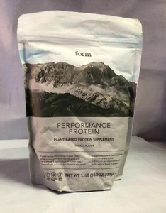 Form Nutrition Performance Plant Based Vegan Protein 1.1 Lbs. Vanilla - Picture 1 of 1