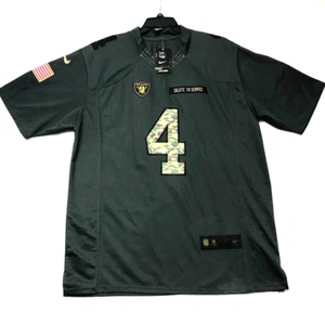 NFL LAS VEGAS RAIDERS David Carr #4 Jersey Nike Salute Service Armed Forces 3XL - Picture 1 of 5