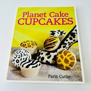 Planet Cake Cupcakes by Paris Cutler Paperback Cookbook Cake Decorating Baking - Picture 1 of 11