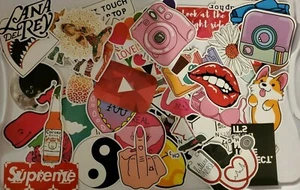 Vynal Stickers Waterproof packs of 50  - Picture 1 of 8