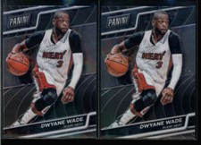LOT OF (2) DWYANE WADE 2016 PANINI THE NATIONAL VIP #7 CARD FC7836