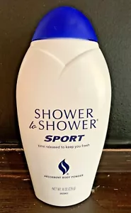 (1) Shower To Shower Sport Absorbent Body Powder Time Released Fresh 8 Oz. - Picture 1 of 5