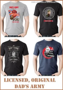 VÄTER ARMEE LIZENZIERTES T-SHIRT DAD'S HOMEGUARD DOOMED STUPID BOY DON'T PANIC BBC T-SHIRT - Bild 1 von 5
