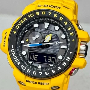 CASIO G-SHOCK GWN-1000B-9AJF Gulfmaster Triple Sensor Solar Radio Watch - Picture 1 of 20