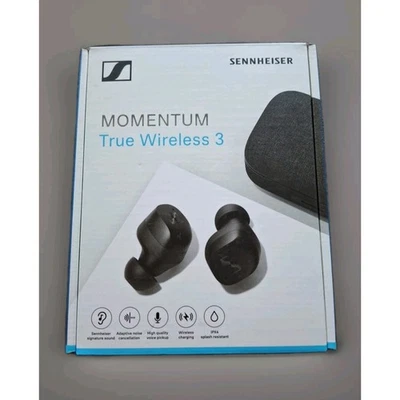 Auriculares internos Sennheiser Momentum 3 True Wireless con cancelación de ruido - ¡NUEVOS EN CAJA! Foto 1 de 3
