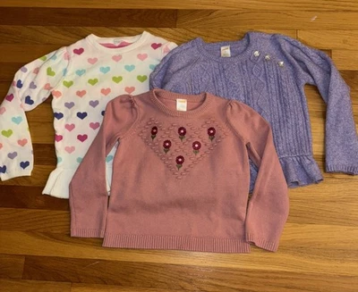 Lot of 3 Girls Gymboree Sweaters size 8 - Image 1 of 4