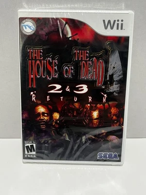 The House of the Dead 2 & 3 Return (Nintendo Wii, 2008) Brand NEW! Sealed!  - Image 1 of 4