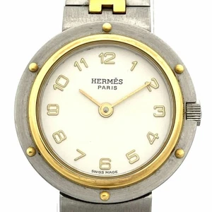 HERMES Olympia Quartz Two-Tone Color #GP153 - Picture 1 of 9