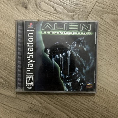 Alien Resurrection (Sony PlayStation 1, 2000) Complete CIB w/ Registration Card - Image 1 of 4