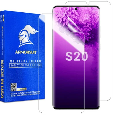 Protector de pantalla Samsung Galaxy S20 6,2 pulgadas escudo militar ultra HD transparente Foto 1 de 4