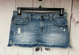 Minifalda vaquera vintage Y2K Abercrombie & Fitch talla 4 envejecida - Imagen 1 de 2