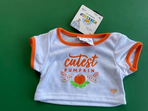 Build a Bear Full Size Clothing -  New ~ Cutest Pumpkin in the Patch T-Shirt - Picture 1 of 1