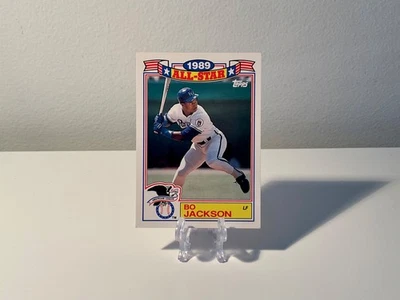 Bo Jackson - 1990 Topps All Star #17 Conjunto Conmemorativo / 1989 All Star ⭐️  Foto 1 de 2