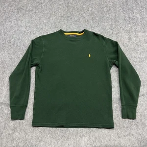 Polo Ralph Lauren Shirt Herren Medium Langarm Strick Rundhals Pullover Thermo - Bild 1 von 18