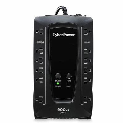CyberPower AVR Series AVRG900U 900VA 480W Desktop UPS with AVR and USB - Image 1 of 4