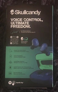 Skullcandy Grind Wireless In-Ear Headset - Dark Blue/Green - Zdjęcie 1 z 3