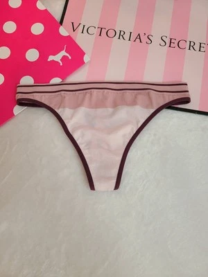Nuevo Tanga Panty De Colección Victoria's Secret Elástico Sin Costuras Nylon Tiro Bajo Talla Pequeña Foto 1 de 4