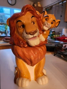 König der Löwen Mufasa Simba Keramik Keksdose, nie benutzt (nur ausgestellt) - Bild 1 von 5